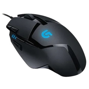 Logitech G402 Hyperion Fury USB Wired Gaming Mouse, 4,000 DPI, Lightweight, 8 Programmable Buttons - Black